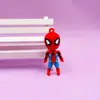 Nuevo Colgante Llavero Pequeño de los Vengadores Versión Q Batman Mujer Maravilla Superman Iron Man Figura