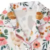 Conjunto de Pijama Cardigan Rosa de Seda Leite Transfronteiriço Europeu e Americano para Mulheres, Shorts de Manga Curta, Roupa de Casa Confortável e Respirável Conjunto Casual