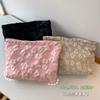 Bolsa de Cosméticos para Mujer de Gran Capacidad Portátil Sensorial de Alto Nivel Bolsa de Almacenamiento de Flores Popular en Internet Estilo Ins Bolsa de Almacenamiento Bolsa de Tocador