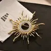 Broche Estilo Barroco Retro Moda Anillo Estilo Literario Broche de Pedrería Accesorios para Abrigo