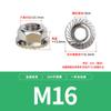 304 Aço Inoxidável Externo Flange Hexagonal Porca Fina Porca Flange Autotravante Porca Fina M6M8M10M12