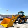 Cargador Multifuncional para Madera, Cargador Hidráulico de Tracción en las Cuatro Ruedas, Carga y Descarga de Madera, Uso Agrícola y Ganadero, Máquina Todo en Uno para Agarrar Pasto y Forraje