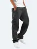2022 Amazon Verano Nuevos Monos para Hombre Estación Independiente Europea y Americana Comercio Exterior Cordón Bolsillos Múltiples Pantalones Casuales