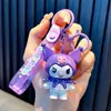 Llavero de Gato de Goma Suave Electrochapado Colgante para Bolso Llavero de Coche de Dibujos Animados Máquina de Garra Estudiante Regalo Pequeño Mayoreo