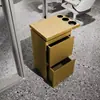 Armário de Ferramentas Armário de Aço Inoxidável Carrinho de Ferramentas para Salão de Beleza Armário de Armazenamento com Gavetas Armário para Cabeleireiro Armário Especial para Salão de Beleza