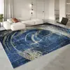 Alfombrilla de suelo para sofá estilo crema de alta gama, Alfombra antideslizante para dormitorio junto a la cama, Alfombra de mesa de centro de lujo ligero, Alfombra de sala de estar