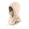 Gorro de Esquí Unisex con Forro de Polar a Prueba de Viento para Invierno, Máscara de Ciclismo para Exteriores Cálida y Elegante con Protección para el Cuello y Diseño Integrado a Prueba de Frío