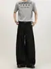 Pantalones anchos de moda estilo americano con un diseño plisado tridimensional, nueva colección 2026 para hombre, pantalones casuales de pierna recta