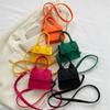 Moda estilo ocidental feltro messenger bag 2023 novo estilo saco de mão simples das mulheres moda personalizada portátil pequena bolsa quadrada
