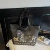 Nueva Bolsa de Lona de Gran Capacidad para Mujer, Bolso de Hombro Casual y de Moda para el Trabajo y los Viajes, Nueva Bolsa de Compras Portátil