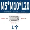 Aço Inoxidável 304 Porca com Rosca Interna e Externa Conversão de Rosca Bucha de Rosca de Diâmetro Variável M3M4M5M8M10M12M16
