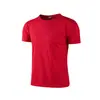 Camiseta Casual de Verano para Jóvenes, Corte Ajustado, Cuello Redondo Liso, de Color Sólido, con Puntos, Secado Rápido, Transpirable, Camisa Publicitaria, Logo Personalizado