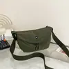 Bolsa portátil y sencilla para dumplings para salir, nueva bolsa versátil estilo ins 2025 para deportes, uso diario, hombro o bandolera para mujer