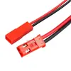 Cable de conexión macho y hembra JST-2P con carcasa roja SYPLED para iluminación, cable de acoplamiento aéreo con terminal de cable de alambre de conexión