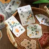 Festival do Meio Outono Shang Jin Estilo Chinês Novo Estilo Antigo Cartão Cartão de Bênção para Reunião de Meio Outono Cartão de Acessório para Caixa de Presente Etiqueta de Pendurar