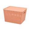 Cesta Organizadora de Plástico Caixa Organizadora de Mesa Organizador Caixa de Armazenamento Porta-Objetos Estrutura de Armazenamento Cesta de Armazenamento Cesta de Armazenamento Retangular