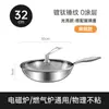 Sartén wok de titanio, martillado y forjado, saludable y sin recubrimiento, bajo humo, antiadherente, apto para estufas de gas