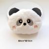 Enfeites de boneca de pelúcia de desenho animado, sapo, coelho, panda, porco rosa, broche de boneca, pingente de bolsa de animal pequeno, atacado