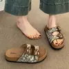 Novas Chinelos Birkenstock de Solado Grosso 2026 para Mulheres, Uso Externo de Verão, Sandálias Slide de Praia Confortáveis e Estilosas com Solado Macio