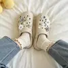 Especiales para mujeres embarazadas, estas sandalias de meter ofrecen una sensación cómoda, adecuadas para usar al aire libre en verano, antideslizantes, modelo nuevo 2026, con soporte para el arco que no cansa los pies, zuecos para mujer