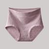 Calcinha de Algodão Puro Tamanho Grande para Mulheres de Meia-Idade e Idosas, Cintura Média-Alta, Que Modela a Barriga, Levanta o Bumbum, Antibacteriana, Algodão Plus Tamanho Grande, Calcinha para Mães Gordas