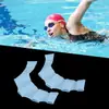 Rana dedo entrenamiento natación paleta palma buceo snorkel buceo profundo palmeado al por mayor silicona medio dedo mano Pu