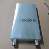 Placa de resfriamento a água de alumínio, radiador de resfriamento a água, placa de resfriamento a água para bateria de lítio de circulação líquida industrial, placa de resfriamento a água do controlador