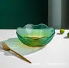 Nuevo Plato Grande de Pétalos de Leweishi, Creativo Bol de Ensalada de Lujo Accesible, Exquisito Bol de Regalo, Intercambio de Puntos, Regalo de Bienestar
