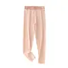 Leggings acolchoados, macios como nuvens, de algodão, plus size, para meninas, em cores de doce, projetados para serem usados sem calcinha, adequados para crianças e meninas mais velhas, e podem ser usados como leggings de camada base.