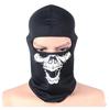 Máscara de Calavera Reflectante para Entusiastas Militares, Sudadera Protectora Personalizada Absorbente de Sudor, Máscara Facial Cálida de Poliéster, A Prueba de Viento