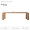 Muebles de teca para exterior, patio, villa, mesa larga, exterior, impermeable, jardín, terraza, ocio, mesa y silla de madera maciza, combinación