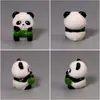 Figura Popular de Resina Tesoro Nacional Panda Figura Creativa Juguete de Puesto Decoración de Coche de Juguete Adorno para Aliviar el Estrés de Oficina Accesorio de Bolsa Sorpresa