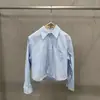 Camisa de Manga Longa com Lapela Outono 2026 Transfronteiriça com Design de Corrente Interna, Levemente Solta, Casual, Juvenil, Estilo Ins, Emagrecedora com Botões