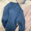 Camisa Básica Espessa Macia para Meninos e Meninas Outono e Inverno Estilo Ocidental Infantil Gola Alta Média Roupa de Baixo Quente Suéter para Bebê