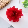 Diseño original nueva cabeza de flor de peonía gasa hecha a mano flor tridimensional hogar boda decoración de boda