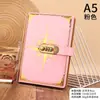 Libro de códigos retro nuevo 2025 con candado A5 cuaderno grueso diario de escritura simple para estudiantes japonés y coreano personalización