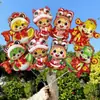 Clips Grandes de Globo de Dibujos Animados para Año Nuevo para Regalos Infantiles, Globos de Puesto, Promociones de Eventos en Centros Comerciales y Decoraciones de Exhibición