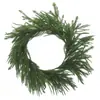 Venta al por mayor transfronteriza del fabricante 66cm Corona de Navidad de Pino Fokkops Artificial Colgante de Puerta Decoración de Pared Corona de Pino Fokkops Artificial
