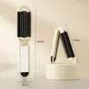 Peine Plegable con Cojín de Aire, Mini Peine Portátil, Peine con Espejo, Peine Plegable Integrado con Bolsa de Aire, Peine de Masaje, Peine de Peluquería