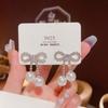 Agulha de Prata 925 Moda Luxo Leve Brincos de Borla Temperamento Nicho Versátil Brincos de Pérola Personalidade Senso de Alta Qualidade Brincos Mulheres
