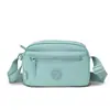 Tendência Transfronteiriça Verão 2026 Nova Bolsa de Ombro Feminina Bolsa Transversal Leve de Nylon Bolsa Transversal com Múltiplos Bolsos