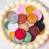 Nuevo Producto, Venta al por Mayor de Fábrica, Etiquetas de Cera Escarchada en Blanco, Pegatinas de Sello de Cera, Pegatinas de Cera para Sellar Sobres de Boda DIY