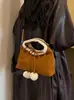 Cross2026 Otoño Nueva Llegada Bolso de Mano Retro de Nicho Moda para Mujer Bolsa Versátil de Gran Capacidad Bolso de Hombro Único Cruzado