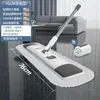 Mopa Plana para Uso Doméstico, Limpieza en un Paso, Doble Uso para Seco y Húmedo, Mopa Perezosa, Lavado sin Manos, Adecuada para Supermercados y Centros Comerciales, Mopa Absorbente para Limpieza de Pisos
