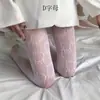 Comercio Exterior Medias de Telaraña para Halloween Estilo Punk Gótico Oscuro Jacquard Telaraña Mujer Araña Medias con Corte