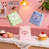 Desenho Animado Fofo Brinquedo de Comida Artificial Urso Sanduíche Biscoito Enfeites de Resina Acessórios de Decoração DIY Pequenos Enfeites de Mesa