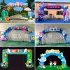 Arcos Inflables Personalizados de Dibujos Animados para Entrenamiento en Eventos Deportivos, Parques de Animales y Plantas para Padres e Hijos, Arcos de Dibujos Animados para Cumpleaños