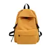 Mochila de Color Sólido Estilo Japonés Moda Femenina Nylon Casual Versátil Estudiante Mochila Escolar Ligera Ins Estilo Coreano Mochila