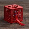 Caja de dulces creativa boda china estilo chino madera calada caja de regalo de dulces de boda boda dulces de boda caja de dulces