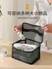 Nova Bolsa de Maquiagem de Rede Bolsa de Armazenamento de Cosméticos de Viagem Grande Capacidade Portátil Tecido de Rede Transparente Lavável